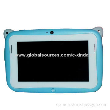 4.3-inch Capacitive Children's Tablet PC with 512MB/4GB Memory, Supports Wi-Fi and Dual-camera